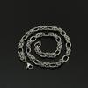 Unisex Trendy Hip-Hop Layered Titanium Steel Chain Necklace