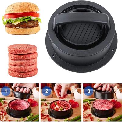 3 in 1 Hamburgerfleischpresse Maker Runde Form Antihaftbeschichtet Gefüllte Burgerpatties Rind Grill Pastetenpresse Form Maker Küche