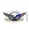 1Pc Car Front Hood/ Rear Trunk/ Side Fender Emblem Badge Sticker Decal for Corvette Camaro Cruze Malibu