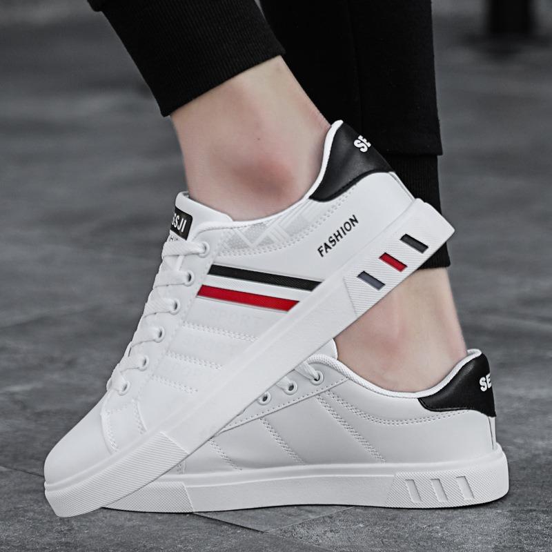 Low-top lightweight casual shoes men's versatile autumn workboard shoes new little white men's shoes new summer