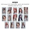 aespa 2025 Aespa LIVE TOUR SYNK : aeXIS LINE RANDOM TRADING CARD SET X Ver. Official Photocard
