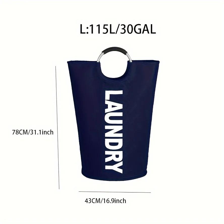 1pc Dirty Clothes Dirty Fabric Storage Basket Foldable Large Size Dirty Cloth Storage Bucket for Waterproof Laundry Toy