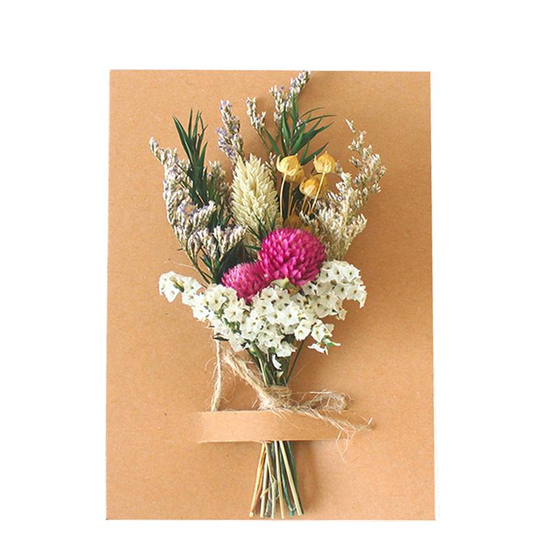1 Buquê Mini de Flores Secas Naturais Boutonnieres para Madrinhas Decoração de Natal Casamento Dia dos Namorados Materiais Florais DIY
