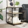 Vidaxl Printer Stand, 3-Tier, Sonoma Oak, 43X48X64 Cm