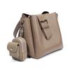 New Durable Genuine Leather Waist Hanging Small Bag Portable Storage Bluetooth Earphone Keys Coins Zipper Pouches Multi-color Selection