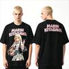 Summer Hot Sale Anime Marin Kitagawa Graphic T-shirt Y2K Men Women Vintage Punk Round T-shirt Perfect for Commute & Loungewear