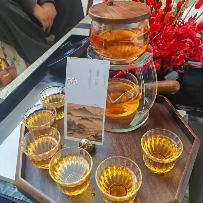 Qunrong Automatic Glass Kung Fu Tea Set