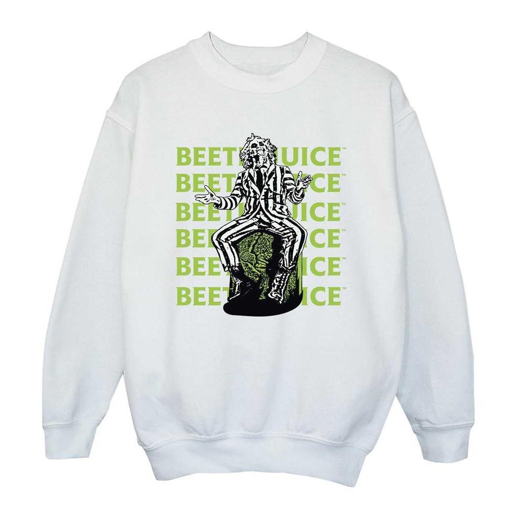 Beetlejuice Girls Repeat Pose Sweatshirt