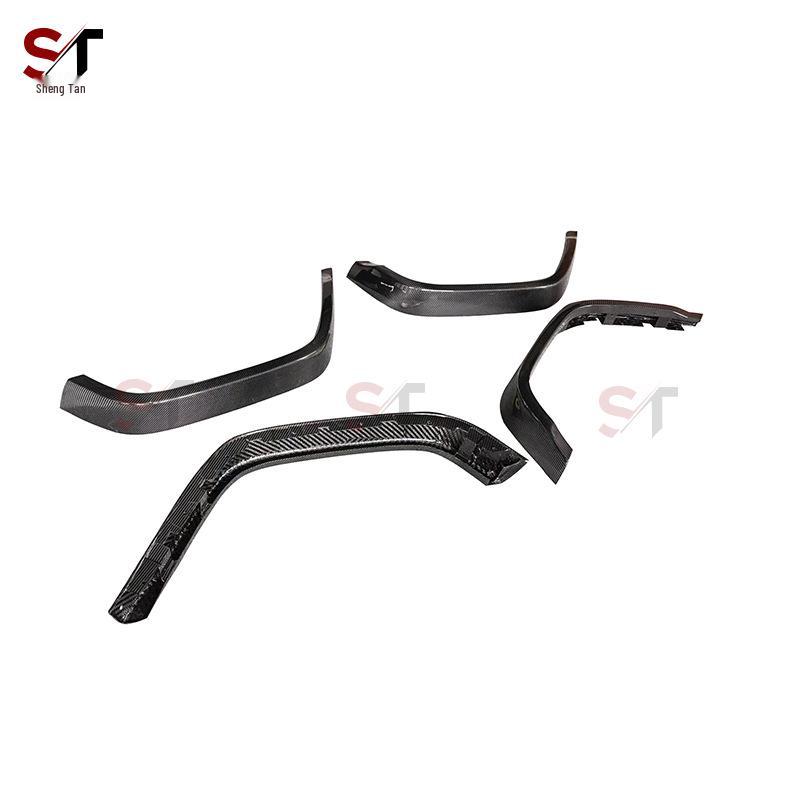 Mercedes-Benz G-Class W464 Dry Carbon Fiber Fender Flares Set - G63 Style, Front and Rear, 4 Pieces