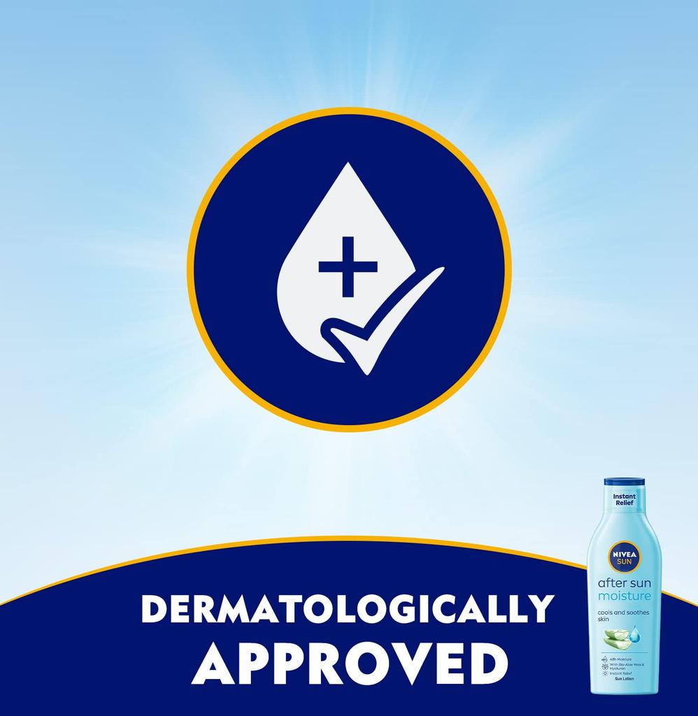 Nivea Sun Moisturising After Sun Lotion Aloe Vera 200 Ml