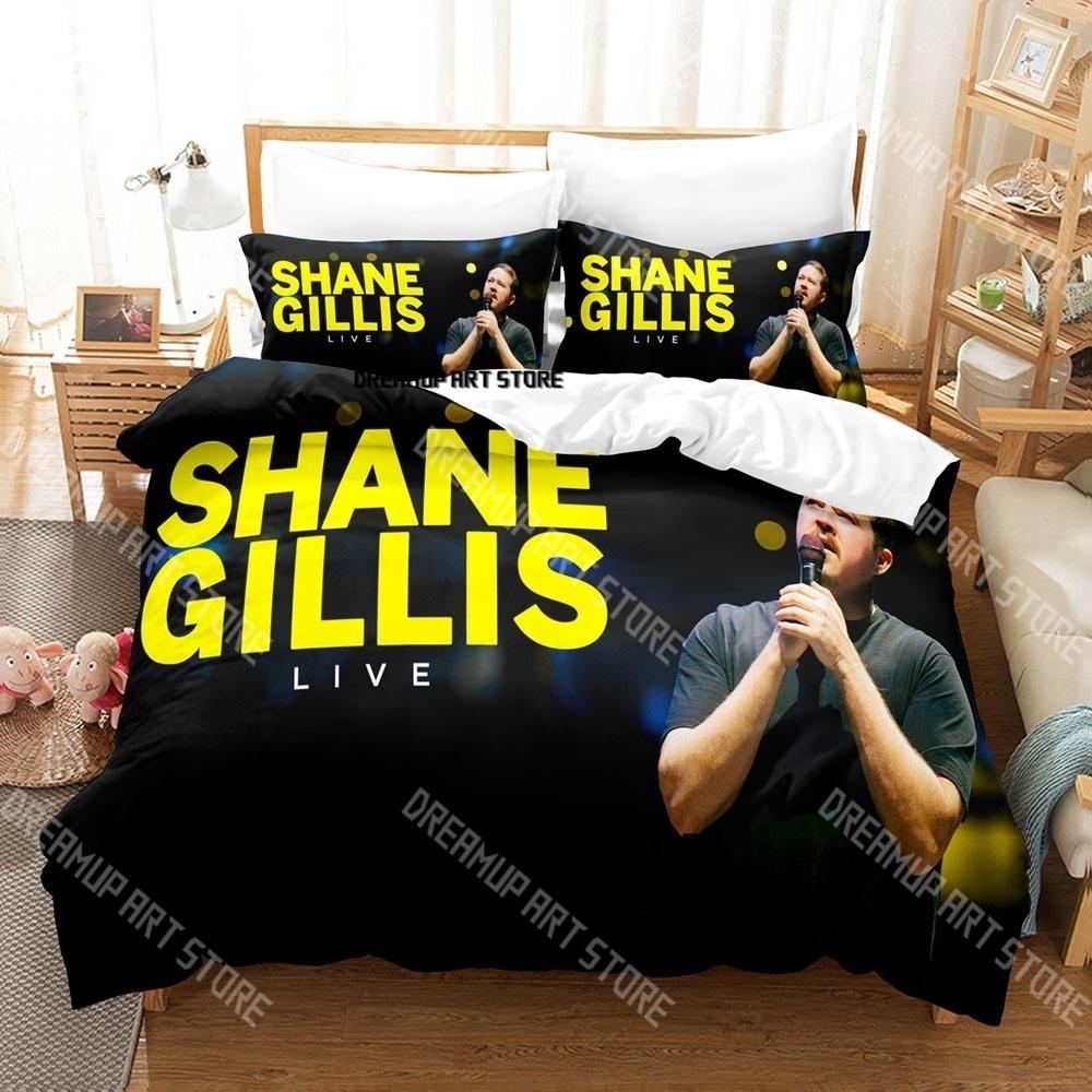 Fashion Shane Gillis Live Bedding Set Single Twin Full Queen King Size Bed Set Kids Bedroom Duvetcover Sets Bed Sheet Set