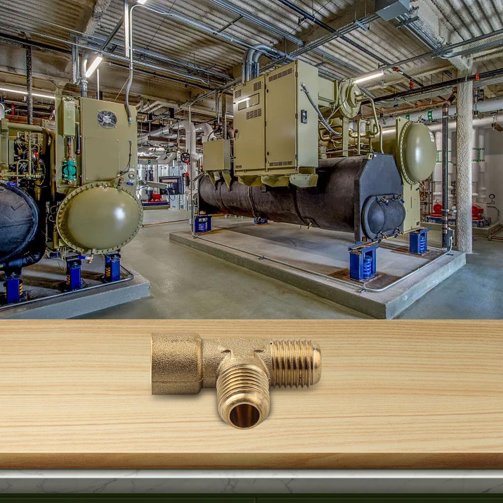 Copper Conversion Joint Piston Air Compressor Accessories Air Compressor Maintenance Brass Pure Copper Material