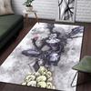 Death Note Comic Printed Carpet for Living Room Rugs Camping Stranger Things Picnic Mats Anti-Slip E-sports Rug Yoga Mat Gifts