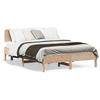 VidaXL Bed Frames Without Mattress 135x190 Cm Solid Pine Wood, Bed, Bedroom Furniture, Wooden Bed, Double Bed, 3328247