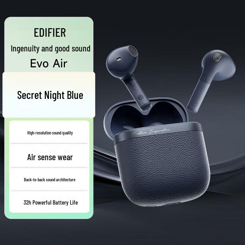 

EDIFIER Evo Air True Wireless Bluetooth Earbuds
