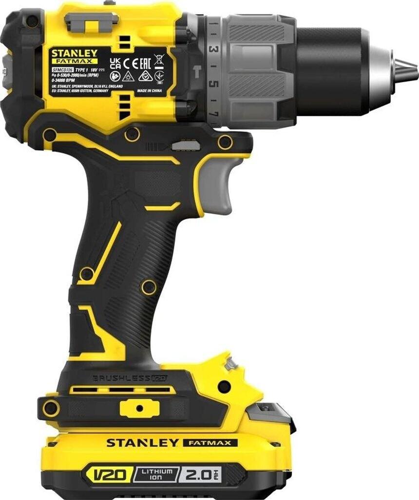 Ударный шуруповёрт Stanley SFMCD725D2K-QW (2x 2.0 Ah Akkus + Зарядное устройство)