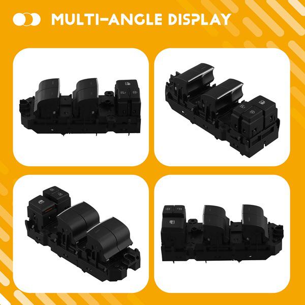 Car Window Control Switch 84040-F4050 for 19-21 Toyota RAV4 Front Left