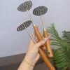 Professional Potato Masher Stainless Steel Fruits Crusher Food Masher  Restaurant