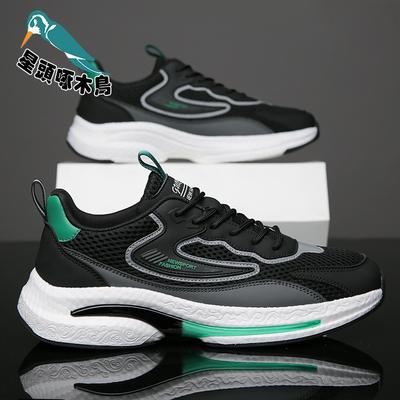 Spring 2025 New Fashion Versatile Comfortable Breathable Men's Shoes Large Size Shoes Men's Mesh Casual Sneakers