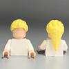 Cross-Border Compatible Girls' Lego Hair Building Blocks - Small Parts & DIY Accessories