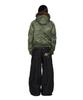 AAKAM Knee Pin-Tuck Western Denim Pants (Black)