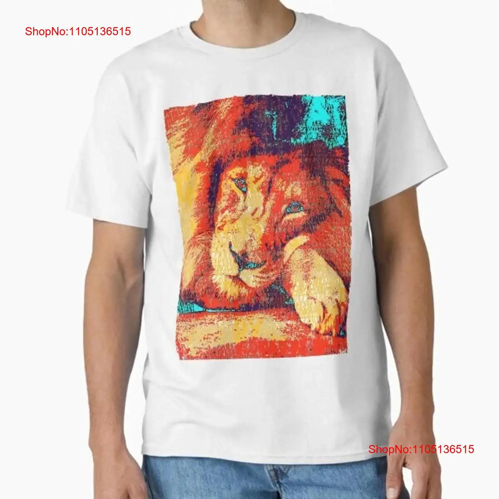 

Rootical Lion 5 Classic T Shirt Made in US AUS Size S 2XL vintage Washed streetwear Top For Everyday Wear Soft fashion graphic S разноцветный