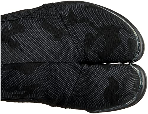 SOKAIDO Twinhooves Crotch Safety Jacket, Black Camouflage, Zipper Type, Size 27.0cm, TH-350F