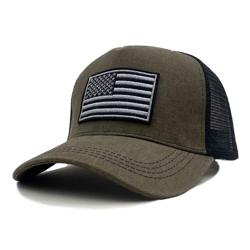 Hut Herren Sommer Amerikanische Flagge Kappe Sonnenschutz Sonnenhut Outdoor Sport Bergsteigen Baseballkappe