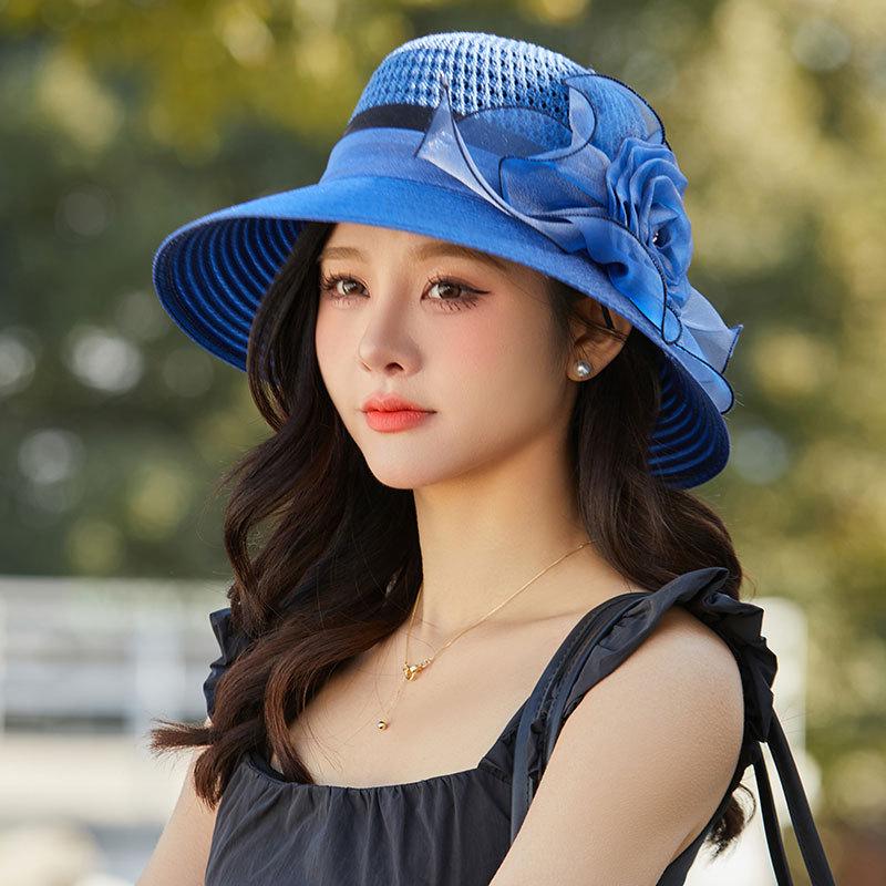 

Жіночий модний літній сонцезахисний капелюх у корейському стилі для подорожей на відкритому повітрі та пляжу Large Brim Sun Protection, Casual