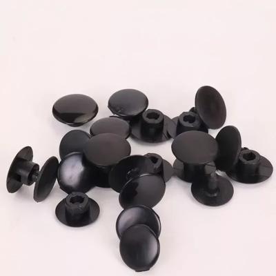 100 stuks 16 mm Schoenen Klinknagels Vervangende Knoppen Gat Schoen Gesp voor Doe-het-zelf Schoen Accessoires