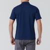 Skechers Fashion Casual Breathable Short Sleeve Nautical Sports Polo Shirt Men Polo Shirts Navy-Blue P122M053-02MZ