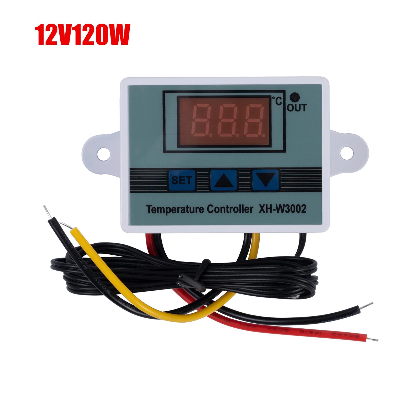 

XH-3002 Temperature Controller 10A Reptile Pet Box Thermostat Regulator Temperature Hatching Measuring Instruments 12V 110V~220V