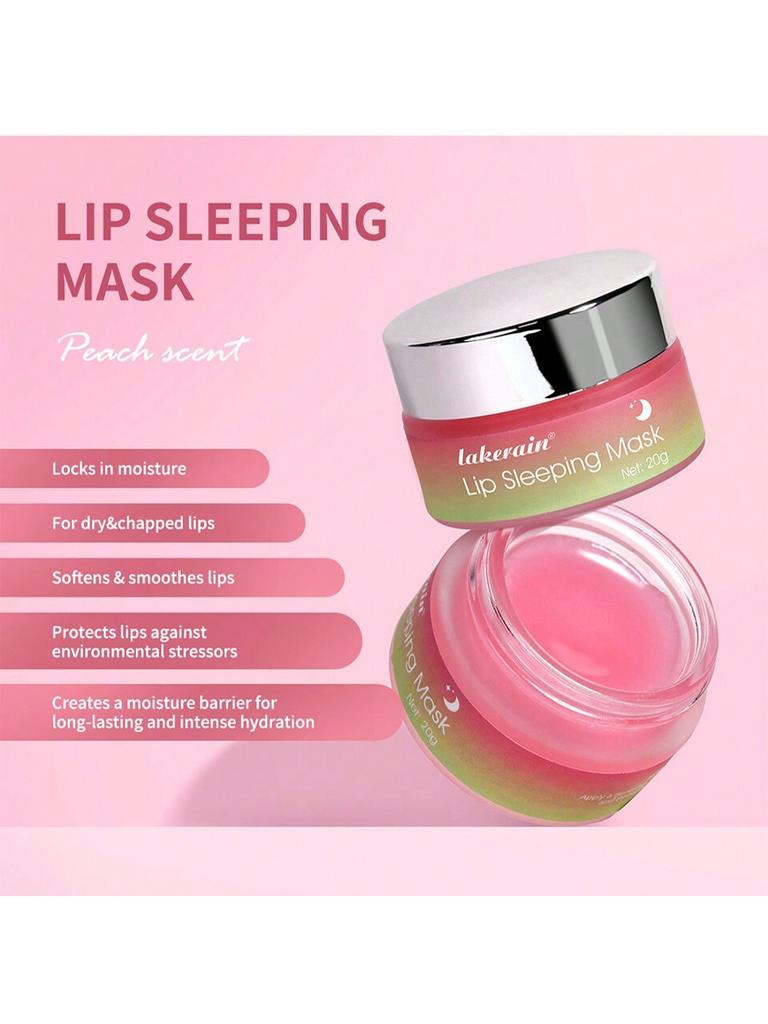 1Pc Lip Sleeping Mask. Reduce Lip Wrinkles, Prevent Peeling And Cracking. Moisturizing And Hydrating