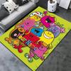 Mr. Men Little Miss Custom Name Carpet Rug for Living Room Bedroom Home Sofa Decoration,Kids play Non-slip Floor Mat