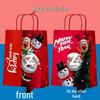 Holiday Gift Bags - Christmas, New Year, Spring Festival, Cartoon Party Favor Handled Paper Packaging