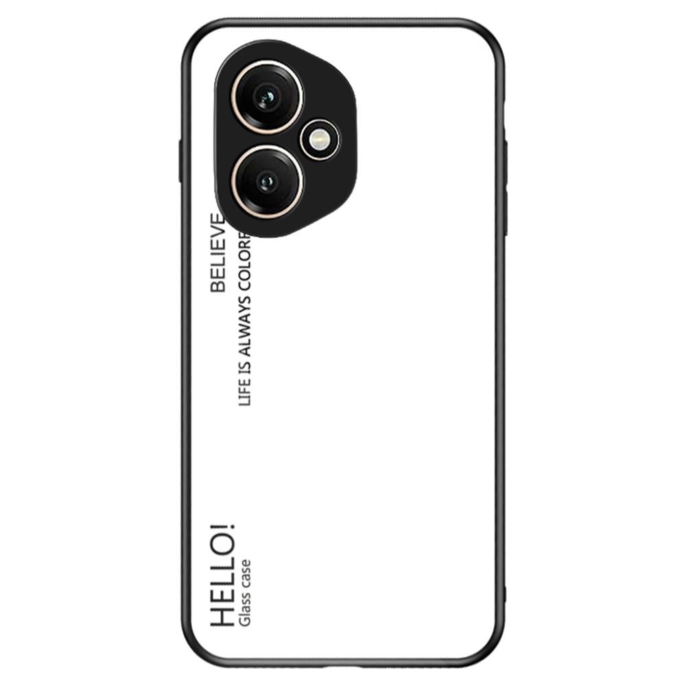 For Honor 400 5G (Global) Case Anti-Scratch Tempered Glass+PC+TPU Phone Cover