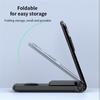 M2 Foldable 3-in-1 Phone Stand Magnetic Wireless Charger With Built-In Type-C Cable 15W Fast Charging