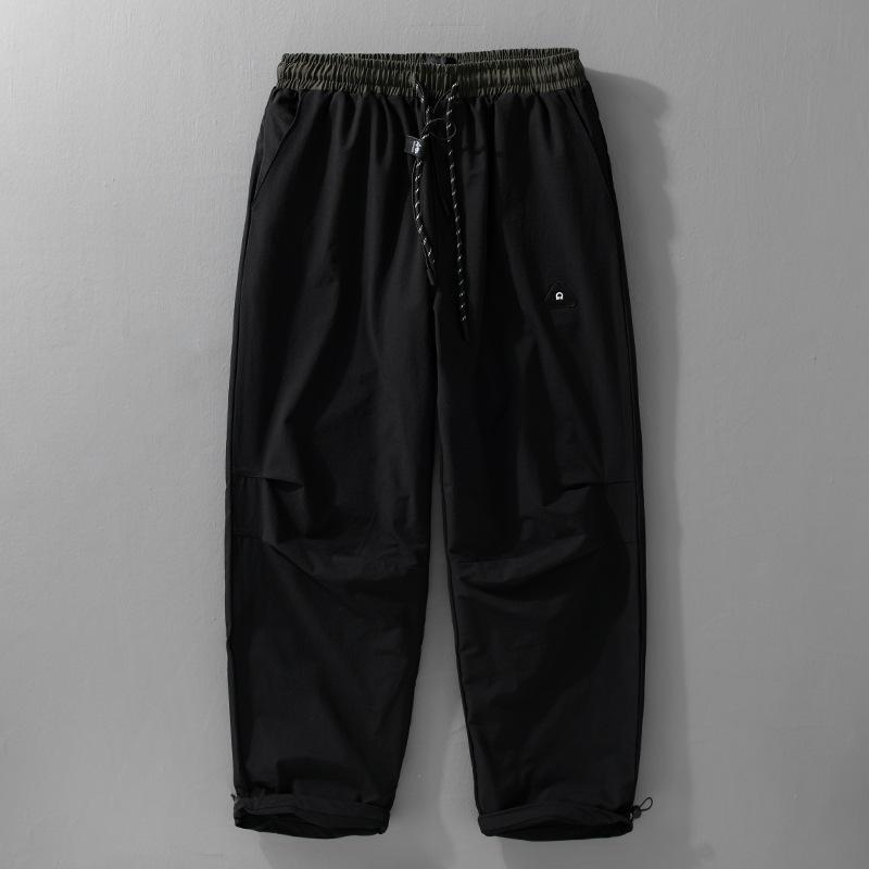 Men's Loose Fit Casual Pants K213 - Comfortable Outdoor Workwear for Spring and Summer