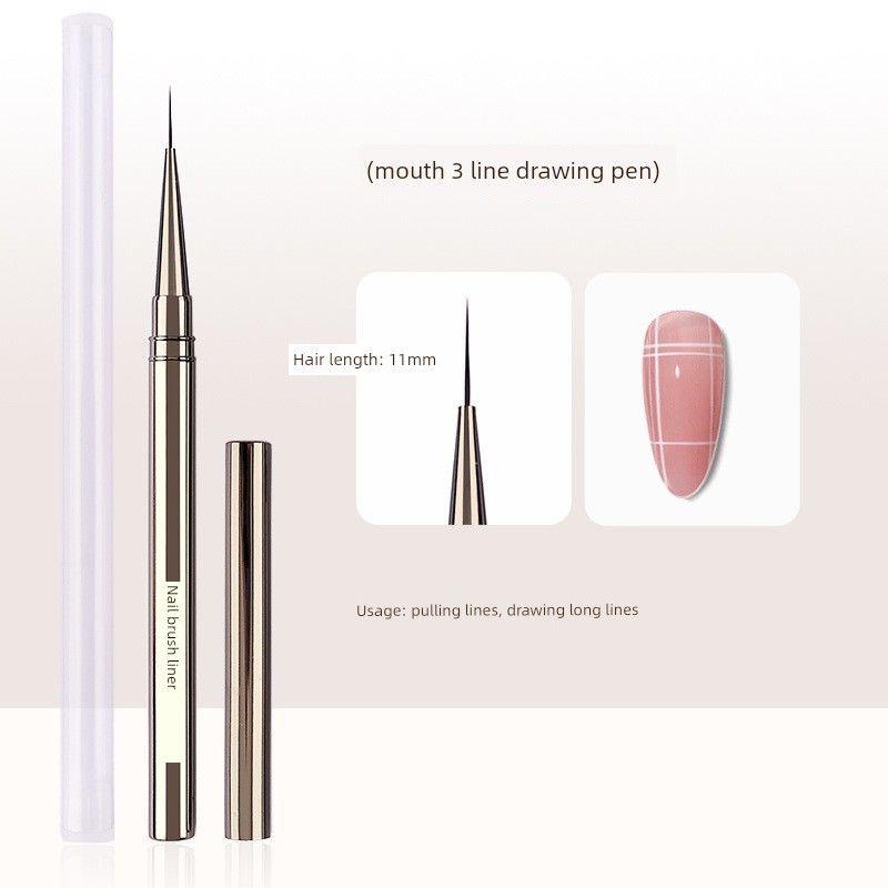 Fine High-End Long Special Manicure Line Drawing Pen