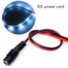 Standard 5.5x2.1mm Female Power Cable, Power Pigtail Wire for Safe Electrical Supply Security Camera, ,