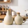 Matte Japanese Style Minimalist Oil Pot Vintage Oil Bottle Simple Seasoning Bottle  Dinning Table
