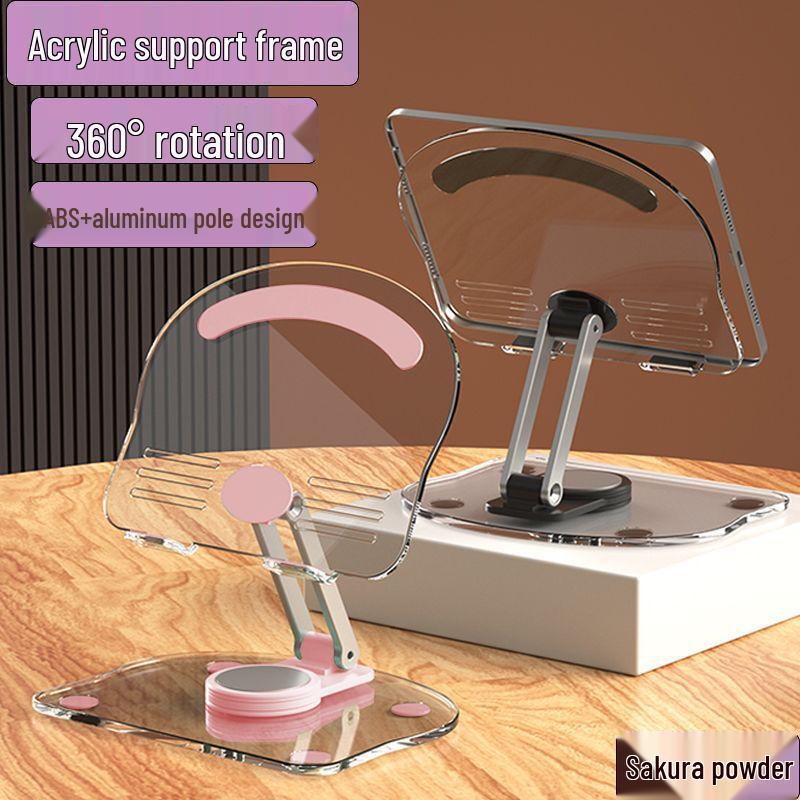 Ollymurs Transparent Acrylic Multi-Device Foldable Stand