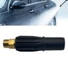 Pressure Washer Foam Nozzle Brass Fan-Shaped Design with G1/4 Thread for Efficient Cleaning of Cars and Agricultural Equipment