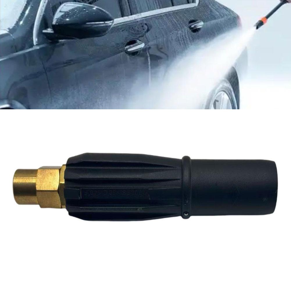 Pressure Washer Foam Nozzle Brass Fan-Shaped Design with G1/4 Thread for Efficient Cleaning of Cars and Agricultural Equipment