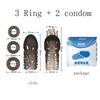 Male Penis Cock Ring Delay Ejaculation Scrotal Binding Ball Stretcher Penis Enlargement Silicone Cockring Sex Toy For Men