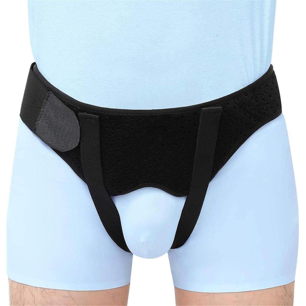 Double-Sided Inguinal Hernia Belt for Adults - Oblique Support and Small Intestine Protection
