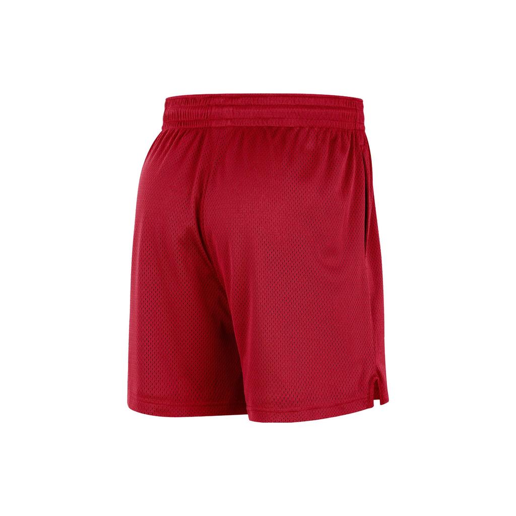 Nike Houston Rockets Logo Letter Print Breathable Sports Shorts Men Shorts Red FB3738-657