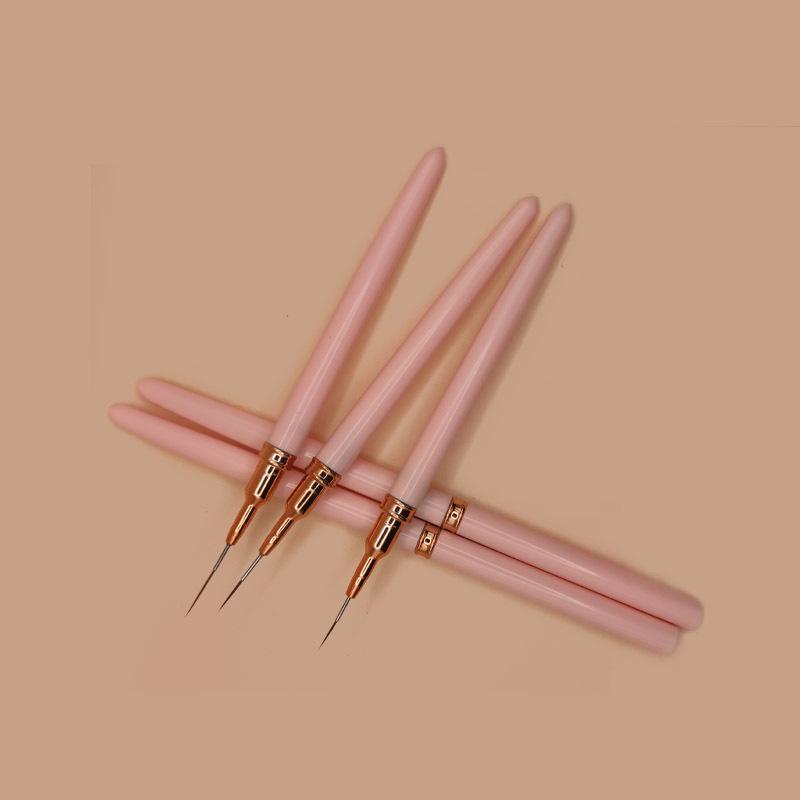 

Minaki Extra Fine Nail Art Liner & Marbling Pen Set (11/15/20mm)