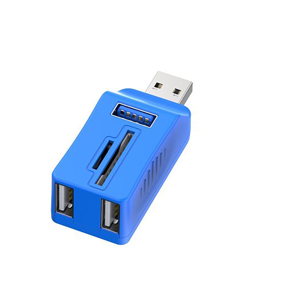 USB3.0 HUB 5 Ports TF Micro SD MMC Card Reader USB Cable Splitter Extend Memory Adapter Keyboard Mouse Camera Disk USB Converter