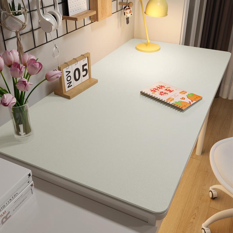 Leather Table Cloth for Home Easy Clean Table Protector Waterproof Tea Coaster Large Desk Mat Anti-Slip Gamer Keyboard Mouse Mat